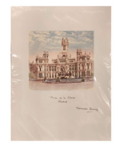 Fernando Sánchez, Plaza de la Cibeles, Madrid